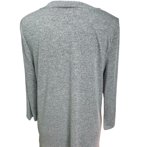 Gray Love Heart Women's Top - Picture 6 of 11